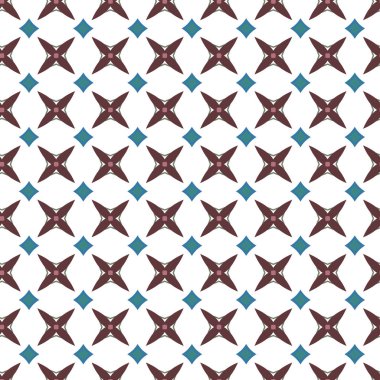 Modern geometrik vektör tasarımı, kusursuz desen çizimi