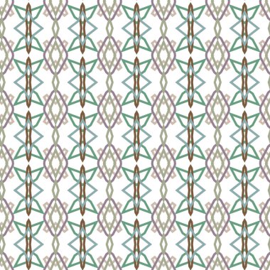 geometrik şekil tasarımlı kusursuz desen