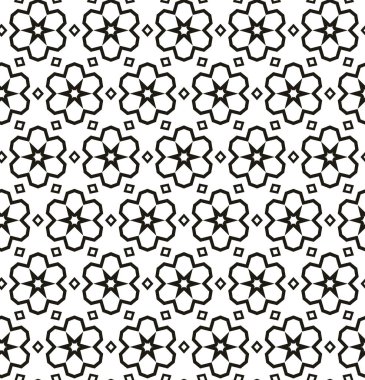 Soyut geometrik şablonun vektör çizimi