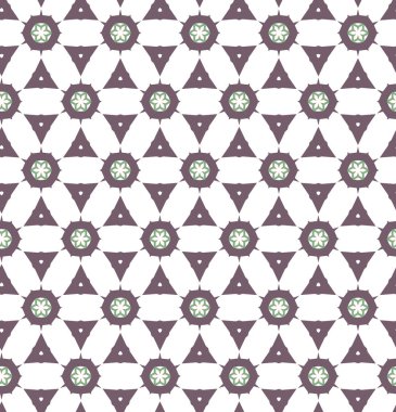 Geometrik süslemeli vektör deseni. Kusursuz tasarım dokusu.