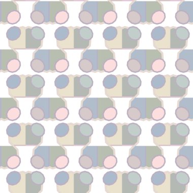 Soyut geometrik şablonun vektör çizimi