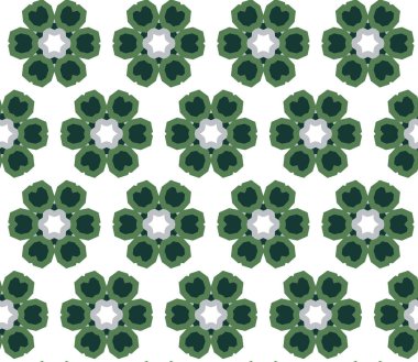 Soyut geometrik şekilli kusursuz desen