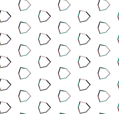 geometrik şekil tasarımlı kusursuz desen