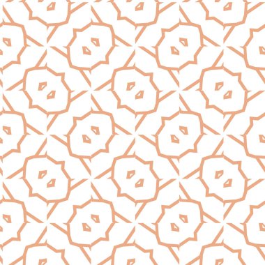 Geometrik süslemeli vektör deseni. Kusursuz tasarım dokusu.