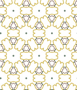 Soyut geometrik şablonun vektör çizimi