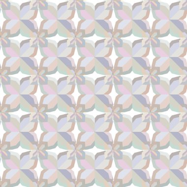 Geometrik süslemeli vektör deseni. Kusursuz tasarım dokusu.