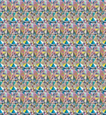 Soyut geometrik şablonun vektör çizimi