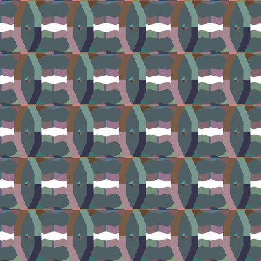 Soyut geometrik şablonun vektör çizimi