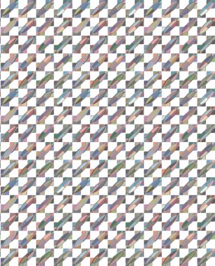 geometrik şekil tasarımlı kusursuz desen