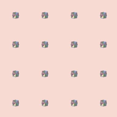 geometrik şekil tasarımlı kusursuz desen