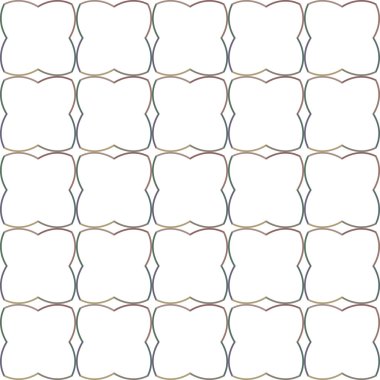Soyut geometrik şablonun vektör çizimi