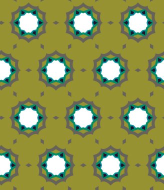 Modern geometrik vektör tasarımı, kusursuz desen çizimi