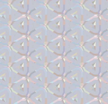 Modern geometrik vektör tasarımı, kusursuz desen çizimi