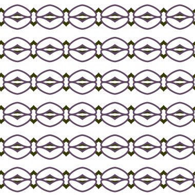 Farklı geometrik şekillere sahip kusursuz desensiz vektör çizimi