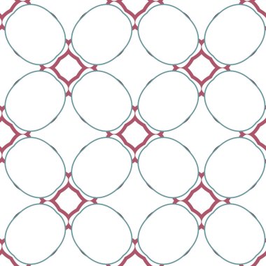 Soyut geometrik şekilli kusursuz desen