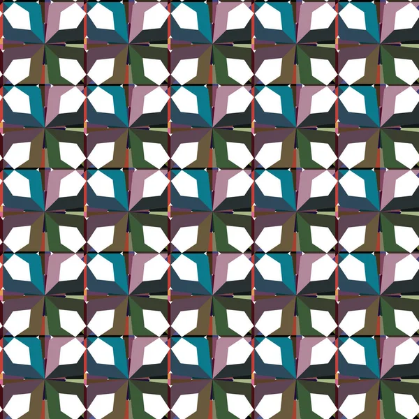 抽象的な幾何学的なシームレスパターン 表面のテクスチャのベクトル図 — ストックベクタ