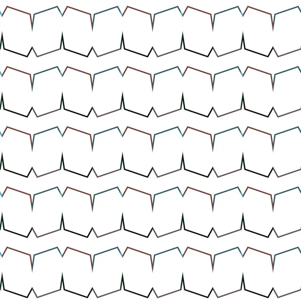 Vektorová Ilustrace Abstraktního Geometrického Obrazce — Stockový vektor