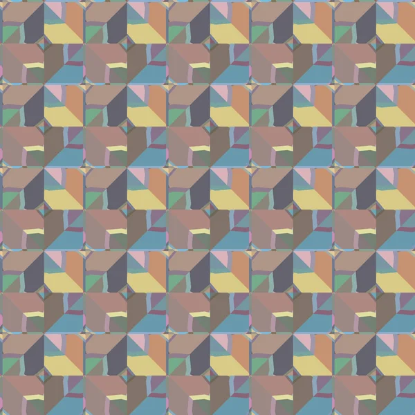 Modern geometrik vektör tasarımı, kusursuz desen çizimi