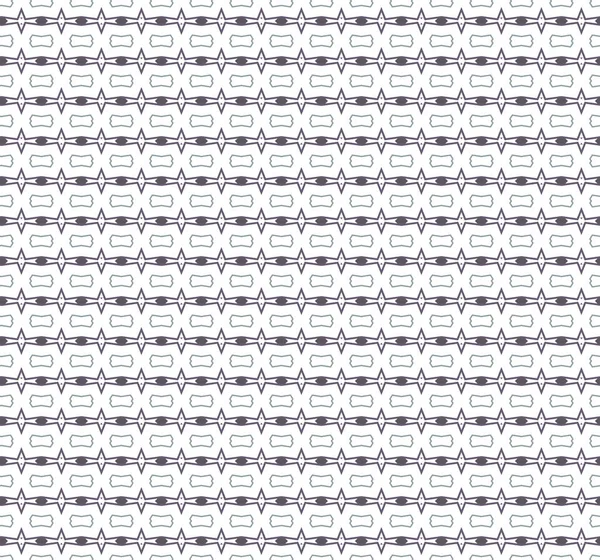 幾何学的形状の異なる抽象的なシームレスなパターンベクトル図 — ストックベクタ