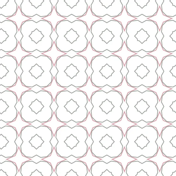 幾何学的な形をしたベクトルシームレスなパターン — ストックベクタ