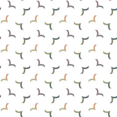 geometrik şekil tasarımlı kusursuz desen