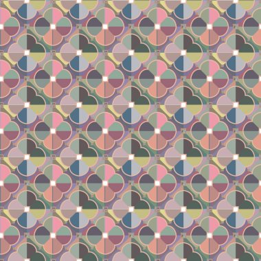 geometrik şekil tasarımlı kusursuz desen