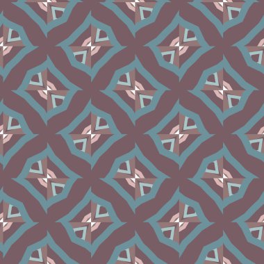 geometrik şekil tasarımlı kusursuz desen