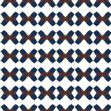 Modern geometrik vektör tasarımı, kusursuz desen çizimi