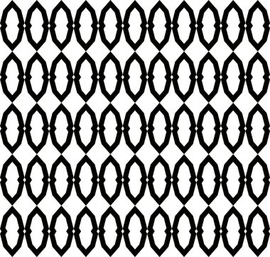 geometrik elementlerle kusursuz arkaplan, vektör illüstrasyonu 