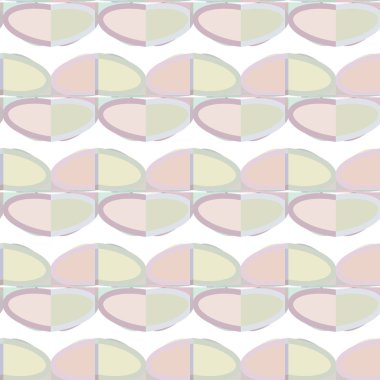 geometrik elementlerle kusursuz arkaplan, vektör illüstrasyonu 