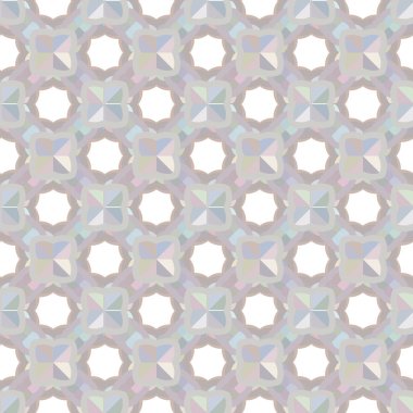 Soyut geometrik şablonun vektör çizimi