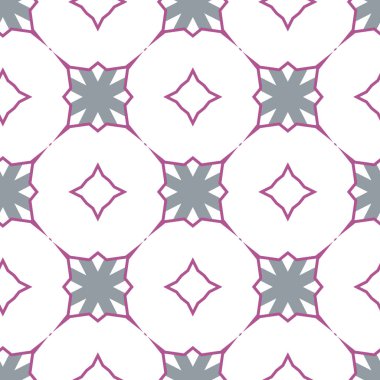 Geometrik süslemeli vektör deseni. Kusursuz tasarım dokusu.