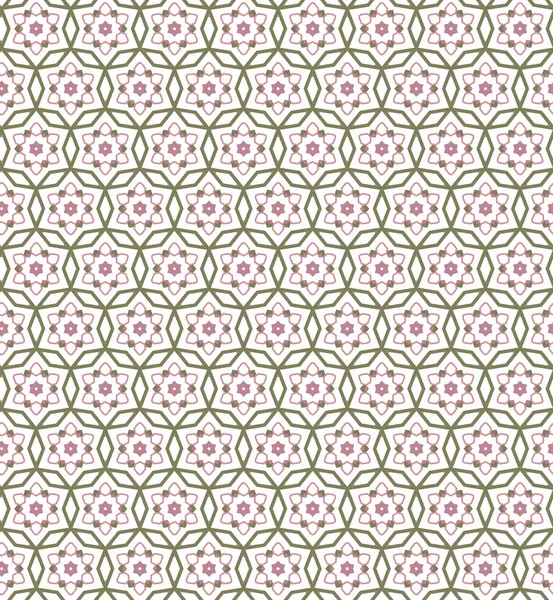 Geometrisches Ornamentales Vektormuster Nahtlose Design Textur — Stockvektor