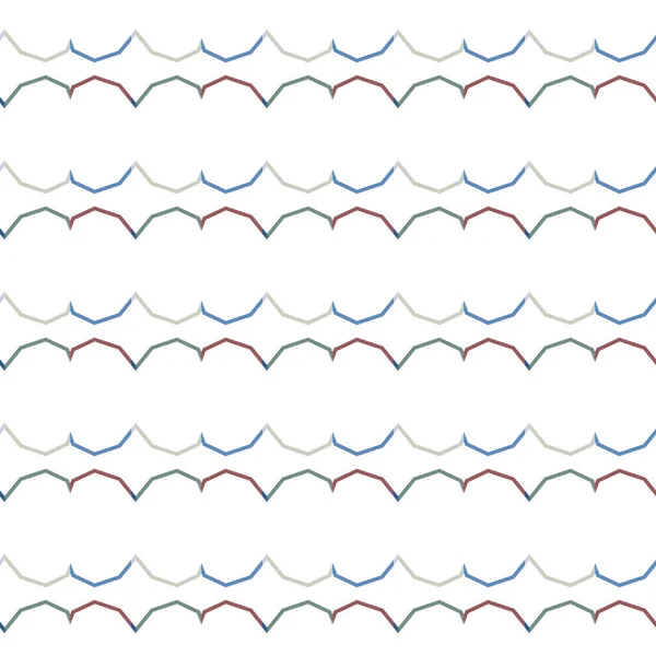 Vektorillustration Abstrakter Geometrischer Muster — Stockvektor