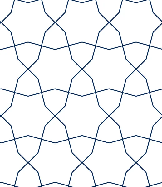 Illustration Vectorielle Abstraite Sans Couture Avec Différentes Formes Géométriques — Image vectorielle