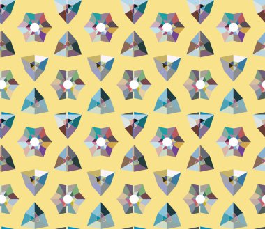 Kusursuz şablon arkaplan, soyut vektör çizimi 