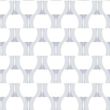 Geometrik süslemeli vektör deseni. Kusursuz tasarım dokusu.