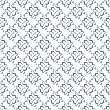 Geometrik süslemeli vektör deseni. Kusursuz tasarım dokusu.