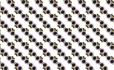 geometrik şekil tasarımlı kusursuz desen