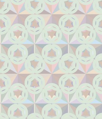 geometrik şekil tasarımlı kusursuz desen