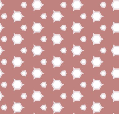 Modern geometrik vektör tasarımı, kusursuz desen çizimi