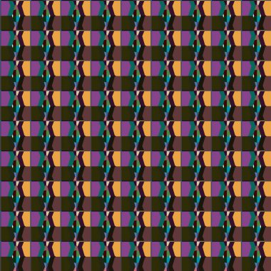 geometrik şekil tasarımlı kusursuz desen