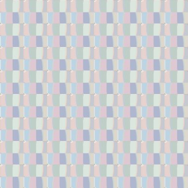 Soyut geometrik şekilli kusursuz desen