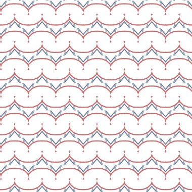 geometrik elementlerle kusursuz arkaplan, vektör 