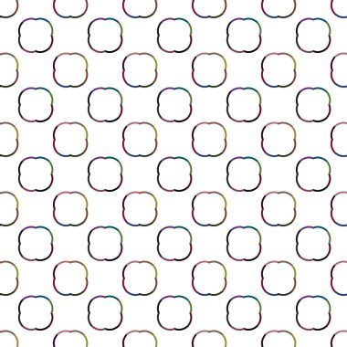 geometrik şekil tasarımlı kusursuz desen