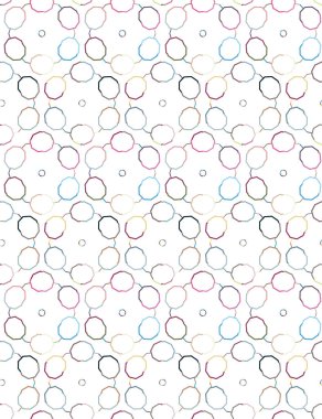 Modern geometrik vektör tasarımı, kusursuz desen çizimi