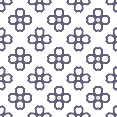 Soyut geometrik dikişsiz desen. Duvar kağıtları, arkaplan, yüzey dokuları için vektör çizimi 