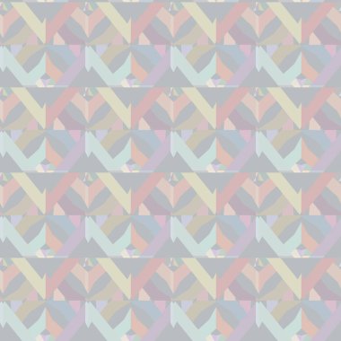 geometrik şekil tasarımlı kusursuz desen