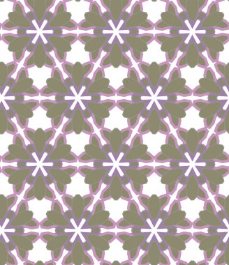 geometrik şekil tasarımlı kusursuz desen