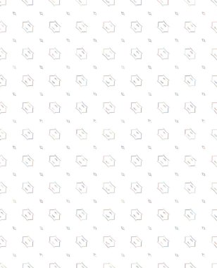 Soyut geometrik şablonun vektör çizimi